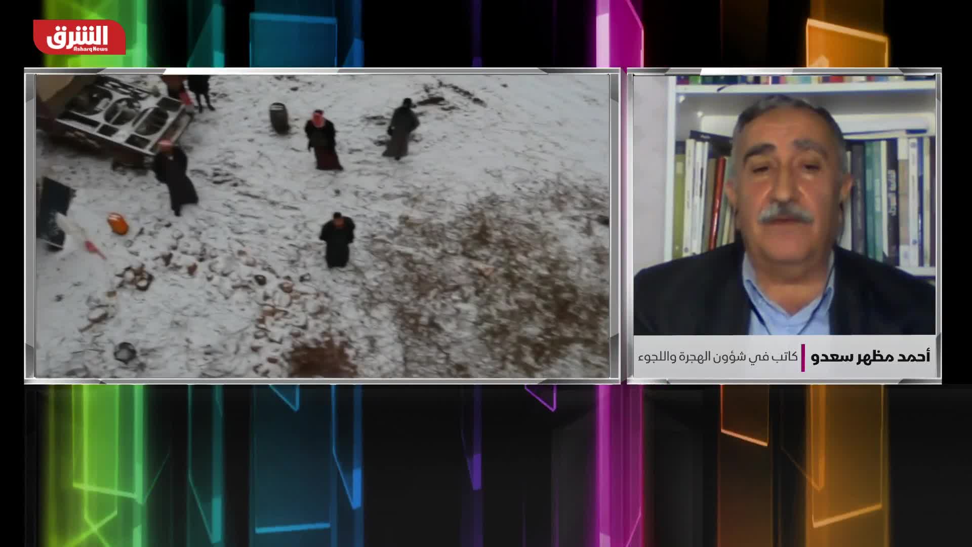 أحمد مظهر سعدو: وفاة أكثر من 15 شخصًا أغلبهم أطفال بسبب الثلوج في الشمال السوري