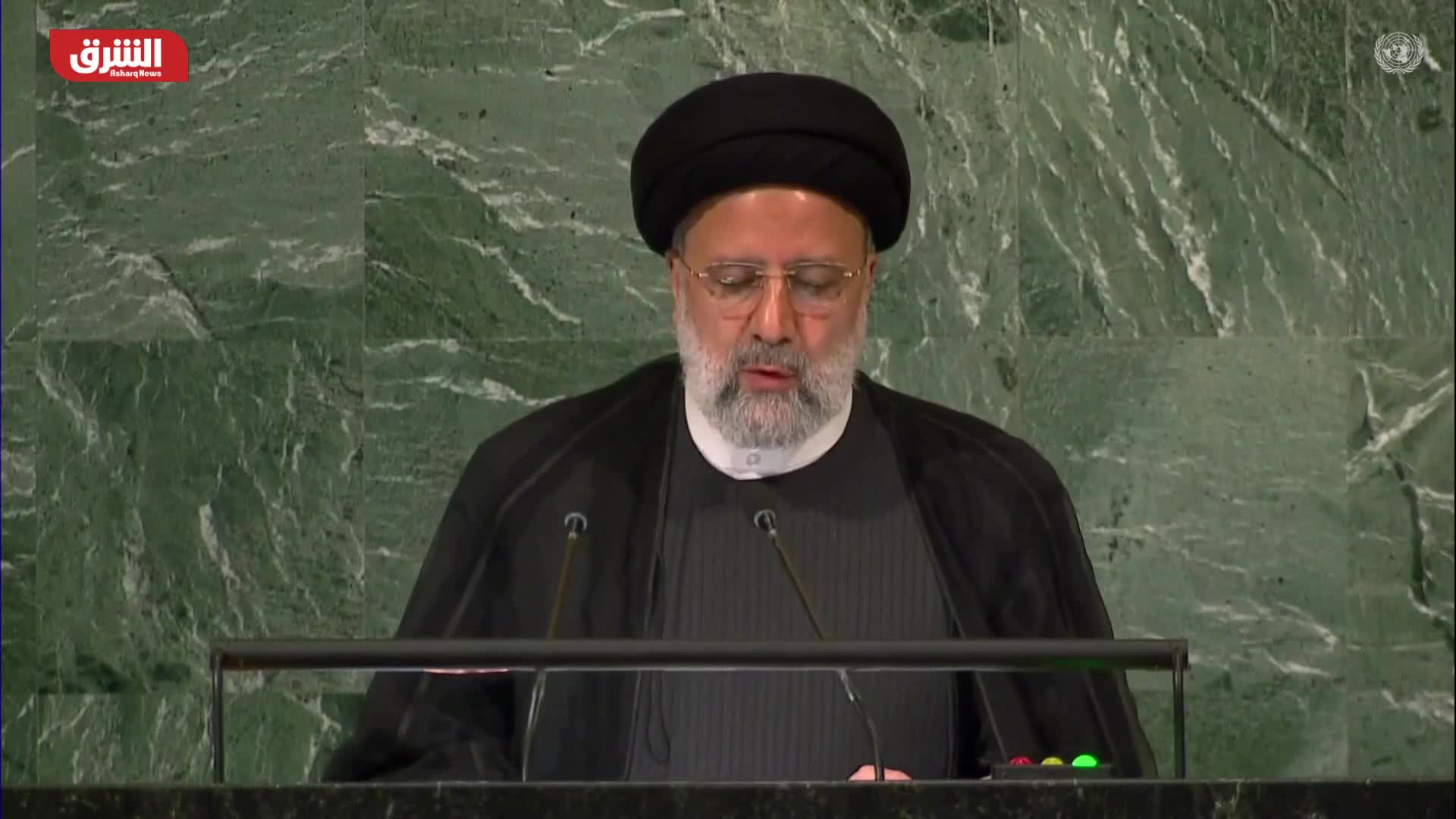 رئيسي: أعلن من هنا أنّ إيران لا تنوي تصنيع السلاح النووي ولا تفكر فيه