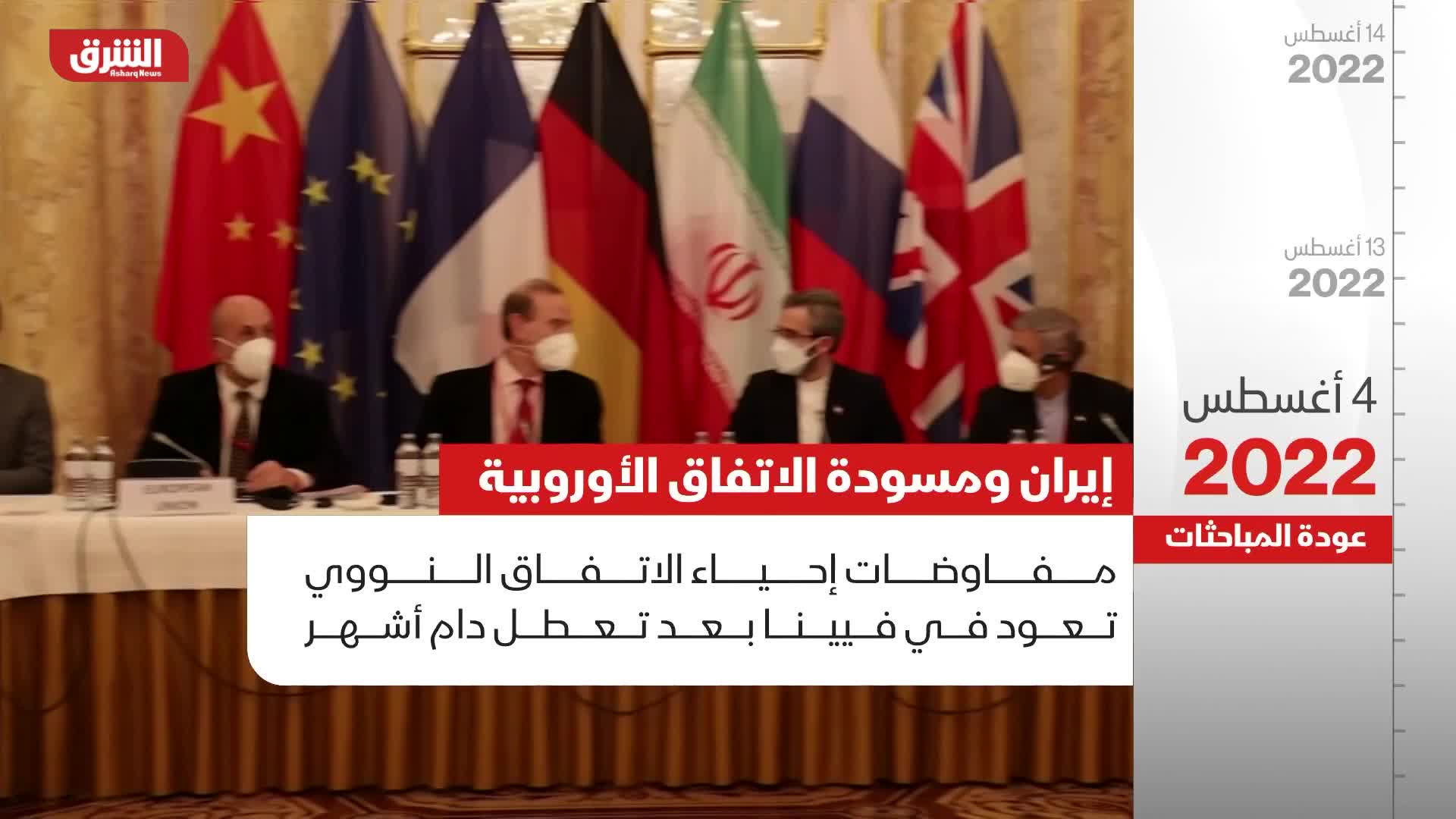 إيران ومسودة الاتفاق الأوروبية