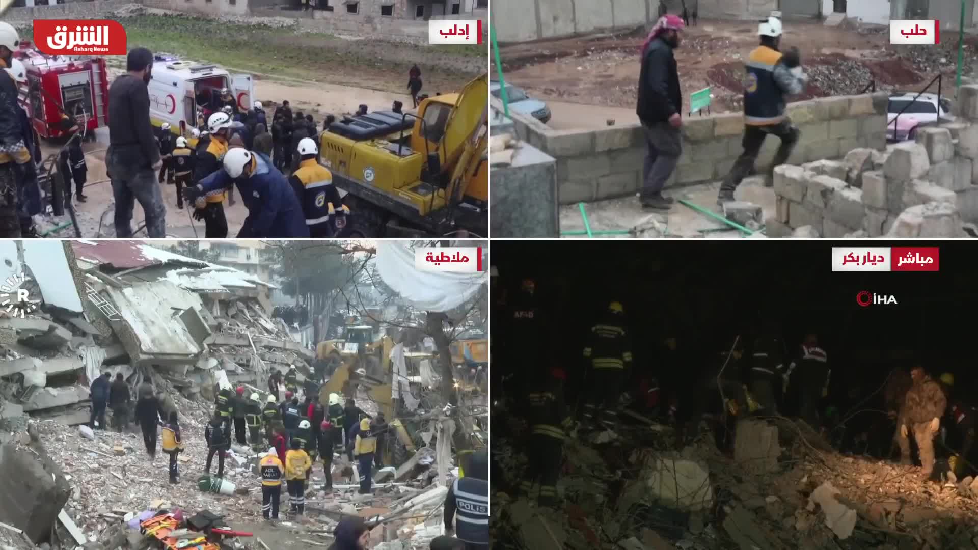 هل ما حدث في سوريا هو ارتداد لزلزال تركيا؟