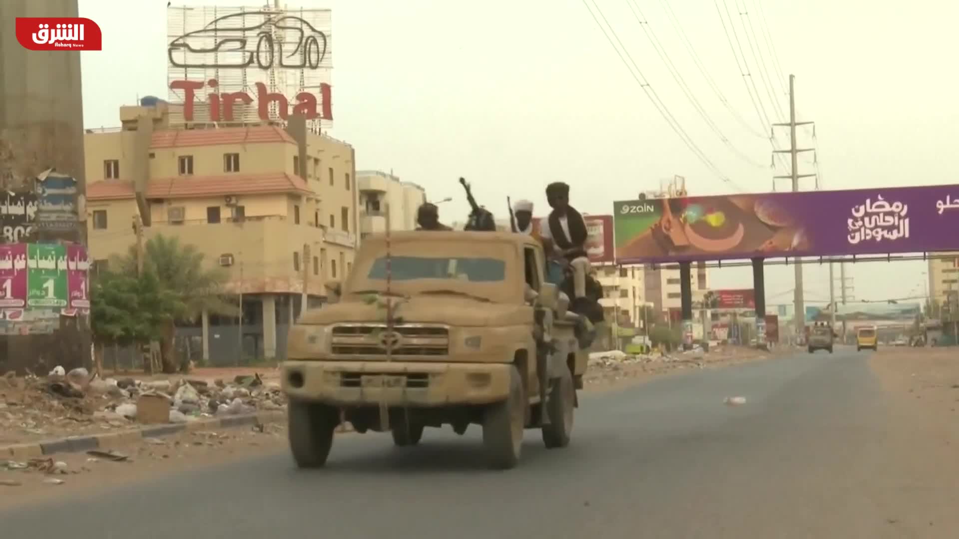 مراسل الشرق: استمرار الاشتباكات بين طرفي النزاع في مدينة الخرطوم