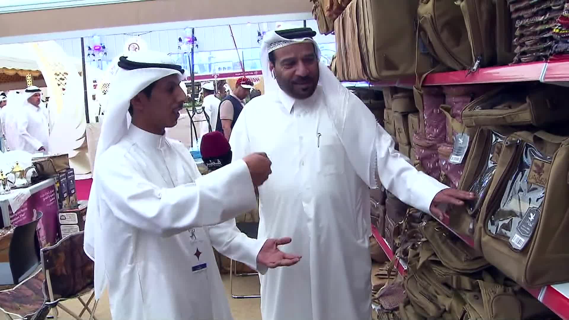" تغطية اليوم الثاني معرض كتارا الدولي للصيد والصقور "سهيل