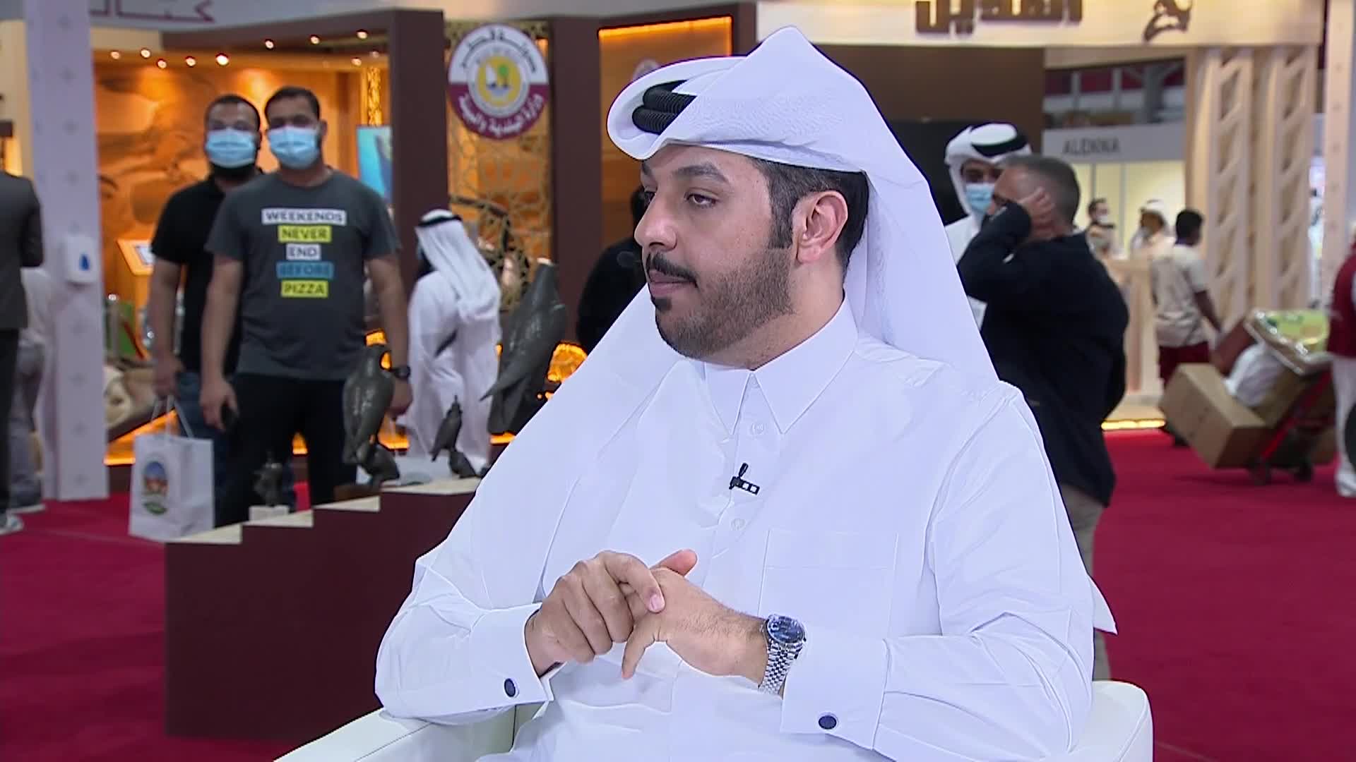 " تغطية اليوم الرابع معرض كتارا الدولي للصيد والصقور "سهيل