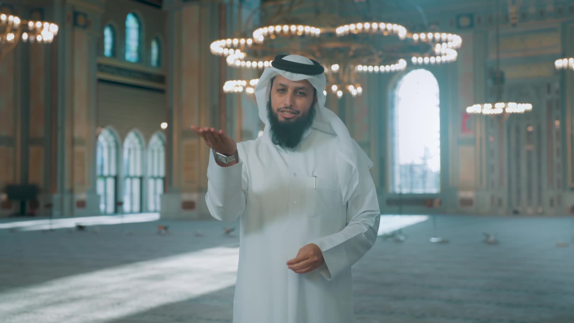 الجلوس في المسجد