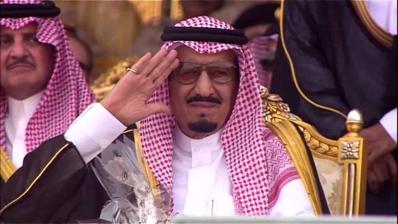 عاش سلمان - راشد الماجد وعبدالمجيد عبدالله ملصق