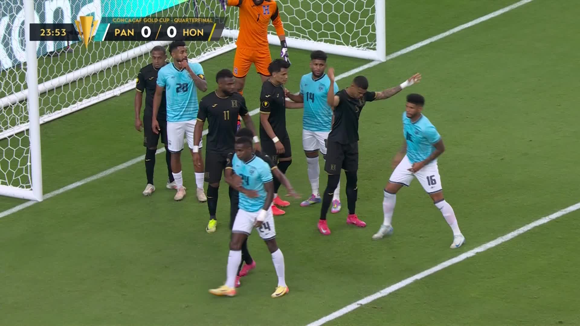 بنما والهندوراس ملصق